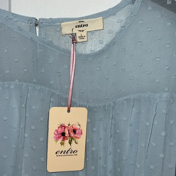 Blue blouse - Picture 2 of 3